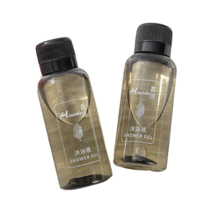 Ensemble de salle de bain d'hôtel de luxe Équipements jetables Format voyage Gel douche et shampooing inclus en plastique - Product Image 3