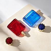 Approvisionnement direct usine en gros – Flacon de parfum en verre de luxe 100 ml avec bouchon couronne, vide, pour marques de parfums américaines et européennes (OEM)
