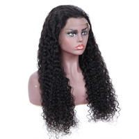 Perruques brésiliennes à dentelle transparente 13x4 avec cuticules alignées pour femmes noires, 180% de densité, pré-épilées, sans colle, bouclées, longues
