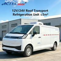 Unidad de Refrigeración para Camiones de Última Milla, 12V 24V, Montada en el Techo, Contenedor Aislado de 5m³, Sistema de Refrigeración Eléctrico