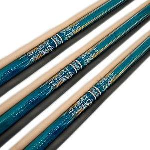 Cueelf carom miếng dán cơ bida hồ bơi hai trục chuyên nghiệp sợi carbon - Product Image 3