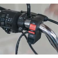 Accesorios Accessoires Moto Interrupteur On Off Avec Chargeur Usb Chargeur Téléphone Pour Moto