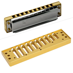 Peigne pour harmonica 10 trous, pièce de rechange pour <span class=keywords><strong>HOHNER</strong></span> SP20, accessoire pour harmonica en alliage d'aluminium - Product Image 4