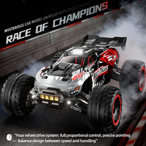 Coche de Control Remoto de Alta Velocidad de 2.4GHz, Camioneta Monstruo RC, Juguete de Carreras Eléctrico de 4 Canales, Escala 1:10, Vehículo Todoterreno RTR con Modo Burst - Product Image 1