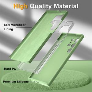 <span class=keywords><strong>Coque</strong></span> de téléphone en <span class=keywords><strong>Silicone</strong></span> liquide TPU souple pour Samsung Galaxy S23 Ultra S22 Plus S21 <span class=keywords><strong>S20</strong></span> Fe, <span class=keywords><strong>coque</strong></span> antichoc, accessoires de téléphone - Product Image 3