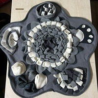 Tapis de jeu olfactif pour animaux de compagnie en PET écologique, style moderne, puzzle, tapis de renifleuse pour chiens et chats