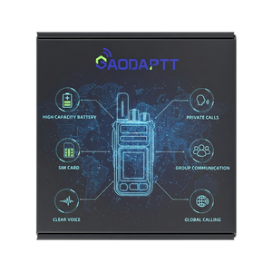 Radio portable professionnelle GaodaPTT K1 4G, talkie-walkie longue portée, interphone 8000KM, appels par carte SIM GSM, couverture mondiale - Product Image 2
