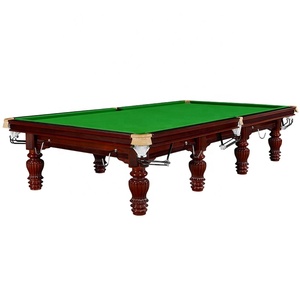Table de billard <span class=keywords><strong>snooker</strong></span> de style économique, norme internationale, en ardoise de 45 mm, 10 pieds, 12 pieds, pour tournoi, avec pieds en bois massif, table de <span class=keywords><strong>snooker</strong></span> anglaise - Product Image 5
