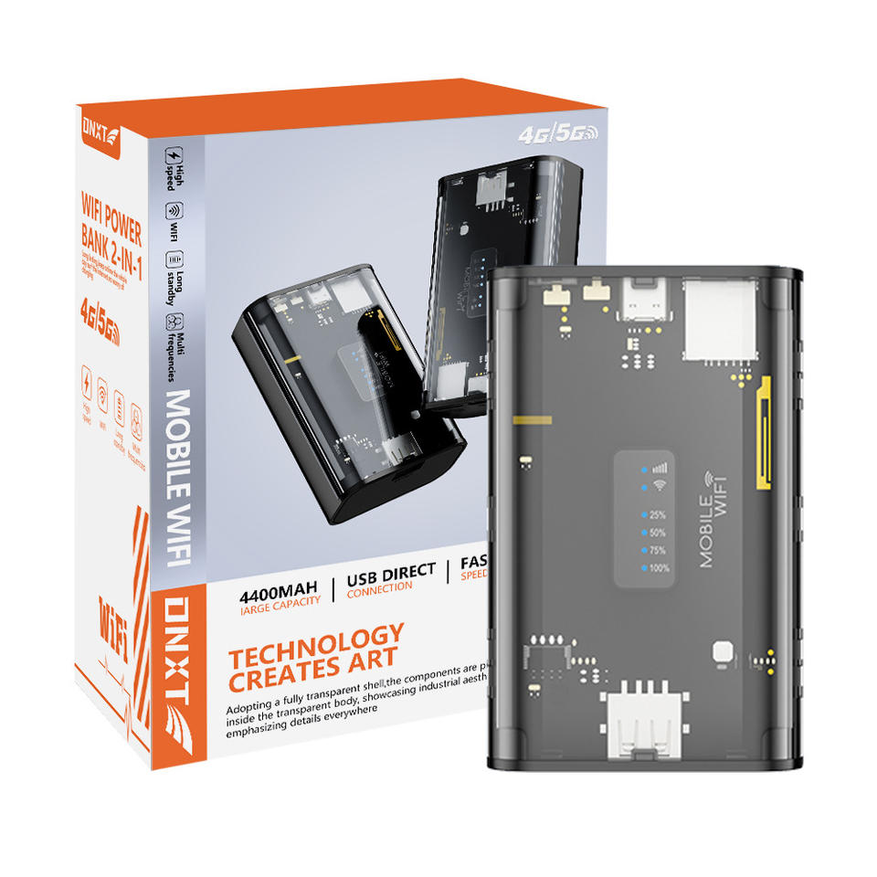 4G CPE MIFI Router High Speed 150Mbps Dual Band 2.4Ghz 5.8Ghz 4400mAh ...