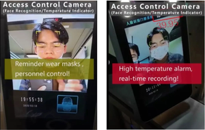 Hitosino Ds K1ta70mi t, Terminal de Reconocimiento Facial con IA de Visión y Detección de Temperatura Humana, Cámara Termográfica Corporal - Product Image 4