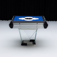 Table de mahjong automatique en verre table de Mahjong meilleure vente produits de meubles de divertissement tables de jeu