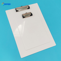 Impression personnalisée de panneau d'agrafe de Sublimation de haute qualité pour le presse-papiers de bureau d'hôpital d'école de commerce A4 A5 B5