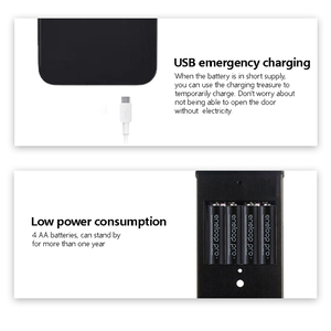 Zigbee Automatic Nfc Aluminum <strong>Security</strong> Keyless Tuya Smart Digital Door <strong>Lock</strong> - Product Image 4