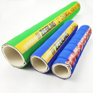 Industrial 51mm 76mm hoses food grade anti acid UHMWPE chemical rubber hose pipe factory manufacture prices