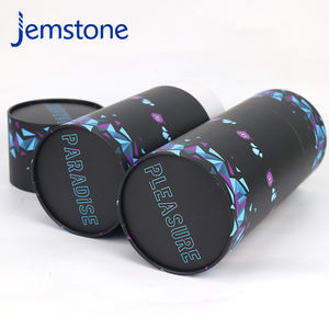 Custom Design Recyclable <b>Food</b> Herbal <b>Gel</b> Capsule Kraft Cardboard Cylinder Packaging Box Protein Powder Paper Tube Container - Product Image 6