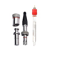 Untuk Sensor PH Proses Kualitas Air Online Suhu Tinggi PH5806-K8S, Elektroda Probe Kaca OEM, Air Dingin Deoxy Wort
