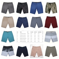 Pantalon court extensible pour homme avec logo personnalisé, décontracté, pour le travail, les activités de plein air, le quotidien, séchage rapide, résistant à l'eau, léger, style boardshorts