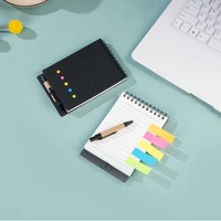 Pour Amazon A6 cahier combiné avec insertion de stylo Note autocollante à bille cahier à spirale à feuilles mobiles coffret cadeau d'affaires