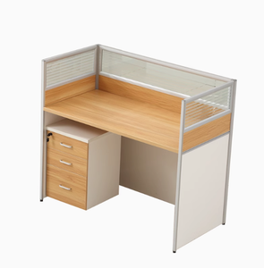 Poste de travail modulaire de bureau moderne, mobilier de bureau pour le personnel, en forme de L, modulaire, cubique, pour 2, 4, 6, 8 personnes, pour immeuble de bureaux - Product Image 4
