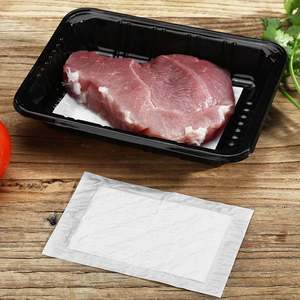 Almohadillas Absorbentes Biodegradables Desechables para Absorber Líquidos, Sangre, Agua, Humedad de Frutas, Alimentos y Carne, para Empaque de Carne - Product Image 1