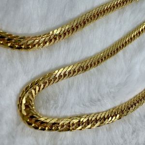 Venta al por mayor de eslabones de oro Uban, cadenas de cuerda 10K 14K 18K collar de oro para hombres y mujeres - Product Image 6