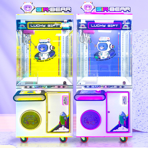 ماكينة مخلبة كهربائية أنيقة كبيرة للاستخدام في الهواء الطلق لعبة دمية بارك تصنعها بنفسك للبيع آلة رافعة لممرات الألعاب الماليزية مع جهاز استقبال الفواتير - Product Image 2