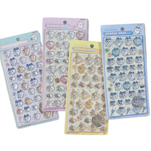 Nuevas pegatinas impermeables de PVC cristalino 3D con el personaje japonés Chiikawa, Usaki Little Hachi, para Halloween - Product Image 1