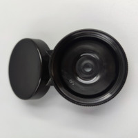 Capuchons à rabat personnalisés 38/400 de couleur noire, fabricant professionnel de couvercles en plastique sur mesure, fournisseurs en gros de couvercles à rabat PPWR