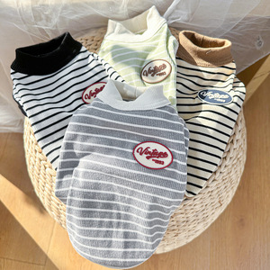 Ropa de Primavera/Verano para Mascotas, Estilo Retro, para Osos Teddy, Bichones Frisé, Pomeranians, Gatos y Cachorros, Chaleco para Cachorros Pequeños - Product Image 1