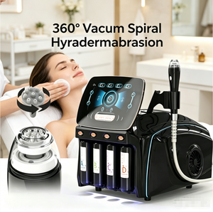 Prix Usine Portable Microdermabrasion 360 Vortex Nettoyage Profond Élimination Points Noirs Microbulles Dermabrasion Sous Vide Silicone - Product Image 1