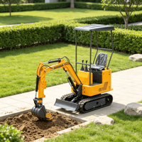 Mini-excavatrice hydraulique sur chenilles pour usage domestique, prix d'usine, petite pelle avec certification EPA / Euro 5