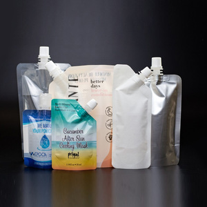 Tùy chỉnh 100ml 200ml 500ml đứng lên spouted nước trái cây Pouch nhựa uống túi với vòi sinh thái thân thiện - Product Image 3