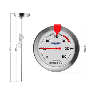 Kỹ thuật số thép không gỉ thực phẩm cà phê Nhiệt kế cho lò sử dụng OEM thương hiệu RTS-160 mô hình - Product Image 4