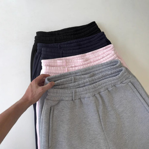 Men's Mid-Rise Breathable Cotton Sweat Shorts Heavyweight French Terry Drawstring Streetwear Casual Summer Custom Logo OEM - Product Image 5