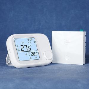 <span class=keywords><strong>Termostato</strong></span> Inteligente Wi-Fi con Control Remoto RF433 para Baño de Hotel y Oficina en Casa - 2 Opciones de Fuente de Alimentación, Diseño Moderno - Product Image 1