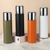 Bouteille d'eau isotherme en acier inoxydable 316 avec logo personnalisé Olerd, avec couvercle, tasse à café pour les voyages et le camping