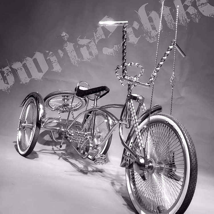 lowrider bicycle manufacturer 20 This classic stretch cruiser features a sleek design with a spring fork for smooth rides Lowrider Tricycle Lowrider Tandem Bicycle