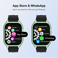 Nuevo reloj con función de localizador GPS, llamada SOS, videollamada, reproductor de música para niños y estudiantes, reloj de teléfono inteligente 4G