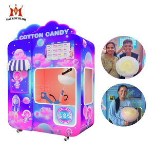 2024 Distributeur automatique de barbe à papa entièrement automatique de haute qualité Machine électrique commerciale personnalisée pour barbe à papa - Product Image 4