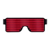 Haute qualitéLEDflashing lunettes discothèque Noël atmosphère festive célébration de mariage booster de concert programmation Bluetooth