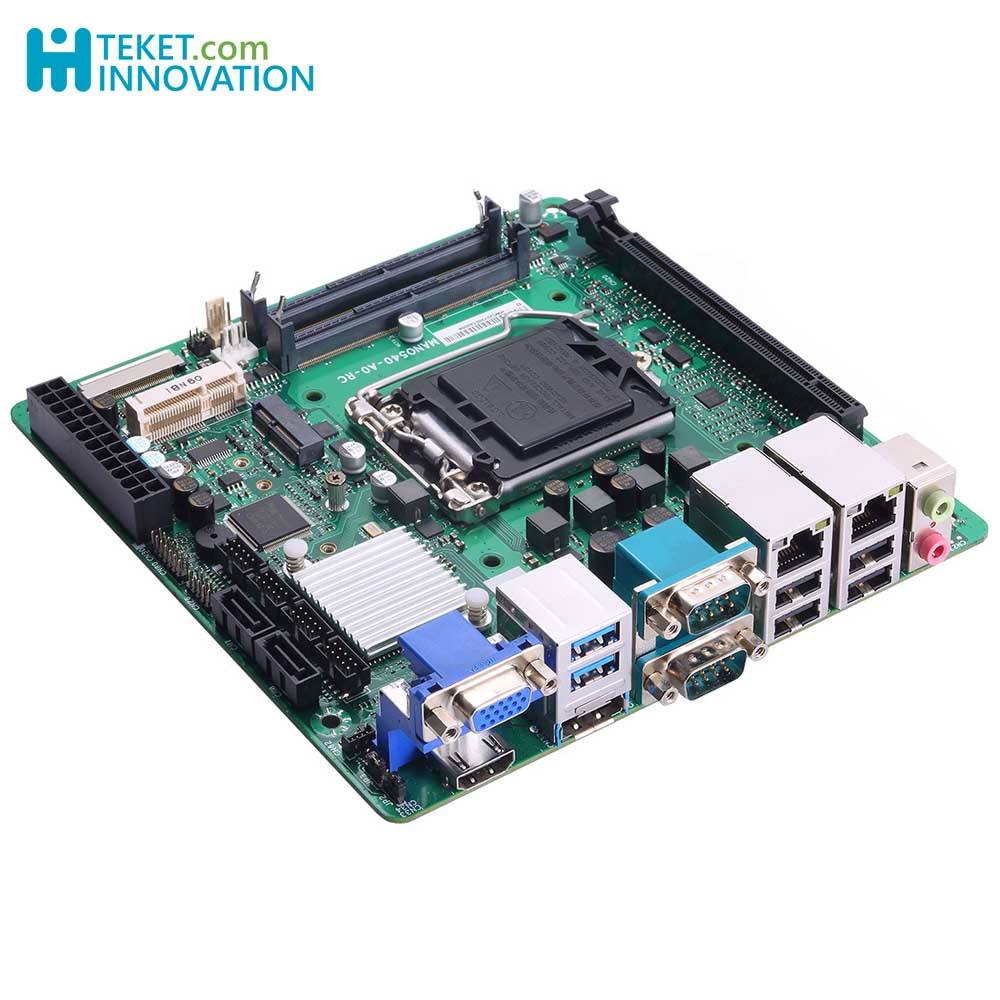 Original Motherboard for Axiomtek Mini-ITX SBC with FCLGA1200 10th Gen  Intel Core I9/i7/i5/i3, DisplayPort
