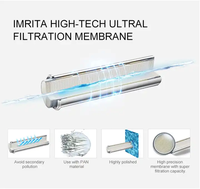 IMRITA filtre à eau pour toute la maison en acier inoxydable 2000L/h Uf traitement de filtration de l'eau Ultrafiltration Purificateur d'eau central