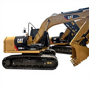 Excavadora de cadenas Caterpillar CAT 313D2 GC usada con cazo de excavación, ¡gran oferta! Maquinaria pesada de segunda mano para construcción. - Product Image 1