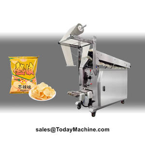 Máquina de llenado y sellado vertical de cadenas de cangilones para frutos secos, granos, palomitas, pretzels, dulces y bocadillos envasados - Product Image 3