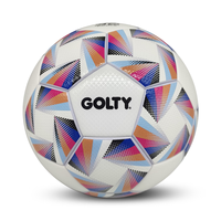 GOLTY SL-3006 Taille 5 Poids 410-450G et Circonférence 680-700MM avec Construction Durable Laminée Ballon de Football à Vol Optimal