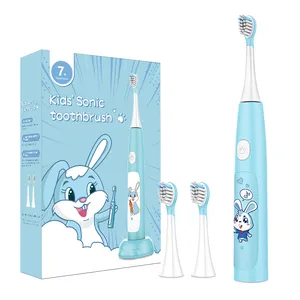 OEM Kids Bàn Chải Đánh Răng Điện Sonic Bàn Chải Đánh Răng Chạy Bằng Pin Điện Với Thiết Kế Hoạt Hình