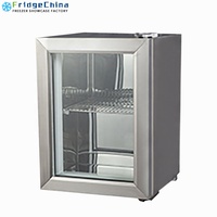 Réfrigérateur à boissons énergisantes SC21 mini à température unique, porte en verre transparent avec contrôle mécanique de la température, vente chaude en usine