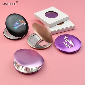 Bán Buôn Nhỏ Dễ Thương Vòng Tròn Gương Mỹ Phẩm Hot Bán Gương Trang Điểm Nhãn Hiệu Riêng <span class=keywords><strong>Mini</strong></span> Kim Loại Vòng Gương - Product Image 1