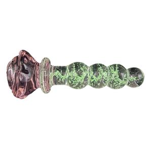 Светящаяся HJMG-ABC стеклянная Анальная пробка, фаллос, забавная секс-игрушка для взрослых, спинки, бусины, приватная часть, палочка для мастурбации для анального секса - Product Image 3