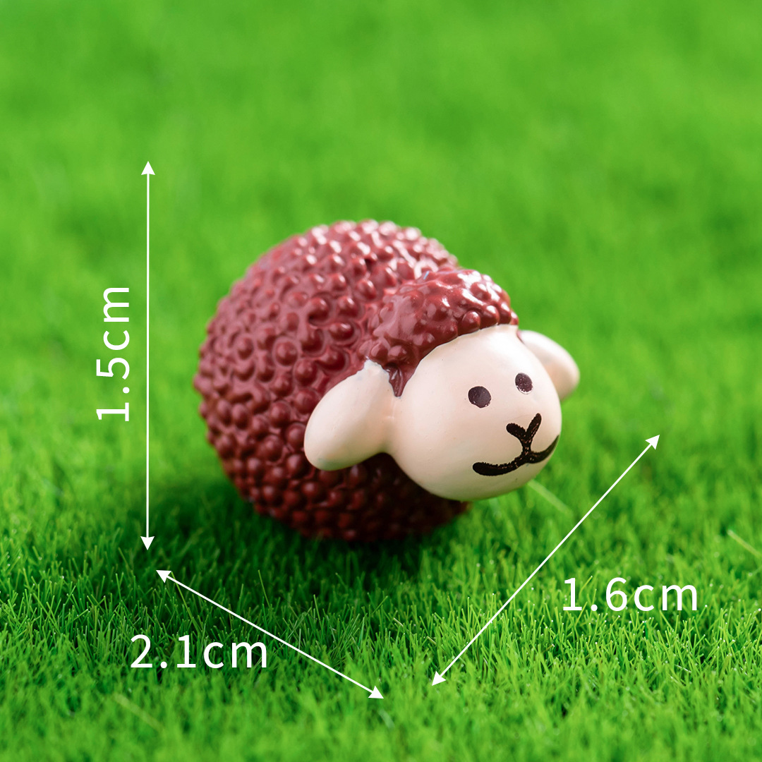 N.º2 ovejas burbuja marrones